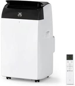 Mobiele airco 12000 BTU 4-in-1 – 45L/dag – Follow-me modus – Tot 51 m² – Stil <53 dB – Afstandsbediening – 24U timer – Slang inbegrepen — thumbnail 1