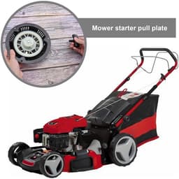 Dailygoods - Grasmaaier Terugslag Starter Vervanging - Grasmaaier Accessoire - Duurzaam Metaal - 170 mm Gatenafstand - Voor Hecht Grasmaaiers - 1x Ter... — thumbnail 2