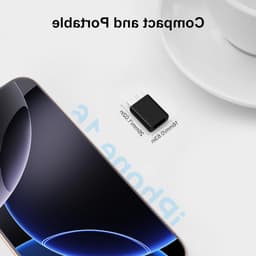 USB C naar USB 3.0 Micro-B Adapter voor Externe HDD/SSD, Compatibel met WD, Seagate en Toshiba, Zwart — thumbnail 4
