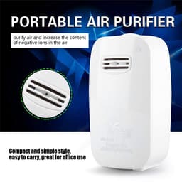 Dailygoody - Negatieve Ion Generator Luchtreiniger - Geur Eliminator - Draagbaar en Stil - Ideaal voor Thuis en Kantoor - Verbetert Luchtkwalitei — thumbnail 5