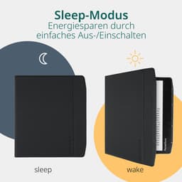PocketBook Era Lite - 7 inch - Stone Green met Zwarte Flip Cover - Voordeelbundel — thumbnail 5