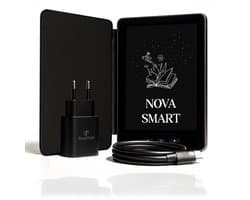SwayTosh E-Reader Nova Smart – Incl. Luxe hoes - 6 inch 2026 – 36GB Opslag – Schermverlichting en Nachtmodus – E Reader Voor Ebook – Met Oplader