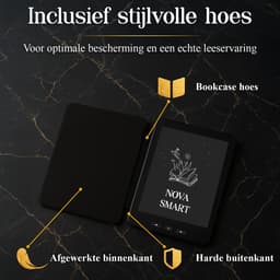 SwayTosh E-Reader Nova Smart – Incl. Luxe hoes - 6 inch 2026 – 36GB Opslag – Schermverlichting en Nachtmodus – E Reader Voor Ebook – Met Oplader — thumbnail 3