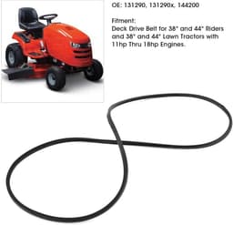 Dailygoods- Aandrijfriem Rubber - Grasmaaierriem - Dek Aandrijfriem - 88 Inch x 1/2 Inch - Voor 38/44 Inch Rijders - Schokbestendig - Grasmaaier Riem — thumbnail 5