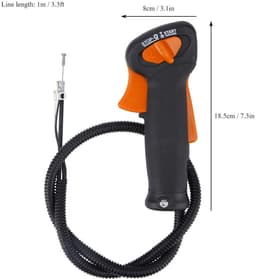 Dailygoods- Gasschakelaar 100% nieuw - Geschikt voor FS120/FS200/FS250 - Professionele afwerking - Eenvoudige installatie - Hoogwaardig kunststof - Onderdeelnummer 4128 790 1301 - Gashendel — thumbnail 3