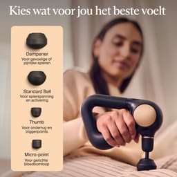 Therabody Theragun Sense - Massage Gun - 4 Opzetstukken - Professioneel Massage Apparaat - Pijn- & Stressverlichting — thumbnail 3