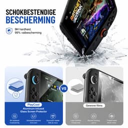 PlayCool 23-in-1 Accessoirebundel voor Nintendo Switch 2 – Beschermhoes, Screenprotectors, Thumb Grips, Joy-Con Siliconen Covers, Stuurset, Controller Grips, Oplaadstation, Playstand & Game Muisset — thumbnail 15