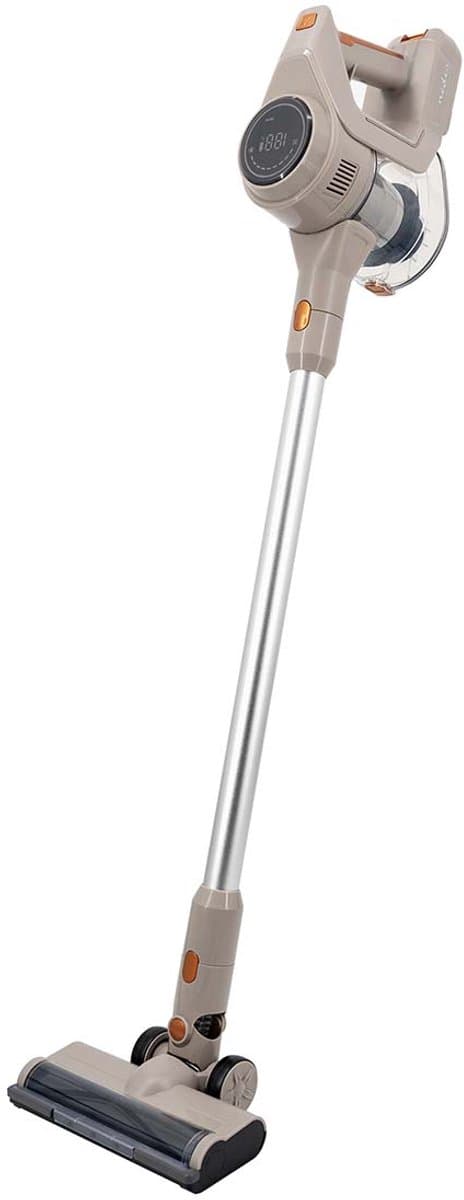 Nedis LED Steelstofzuiger - 1.2L - Draadloos - 12.000 Pa - HEPA - Kruimeldief - Grijs — afbeelding 1