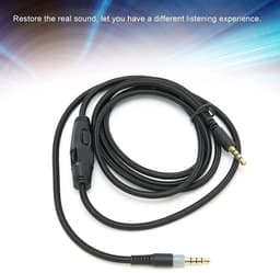 Cosensi - Audio Kabel - 3,5 mm Male to Male - Volume Controle - 4,9 ft - Vervangingskabel - Voor Cloud Alpha Hoofdtelefoons - Hoogwaardige Geluidsk... — thumbnail 2