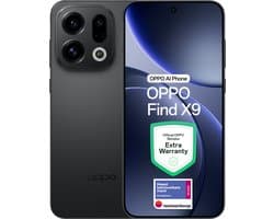 OPPO Find X9 5G 12+ 512GB Space Black - Extra Garantie