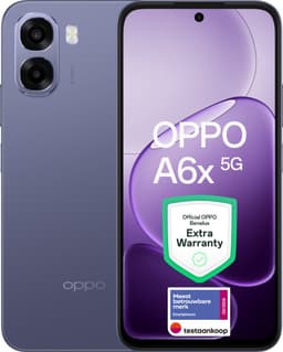 OPPO A6x 5G 4+128GB Black Purple - Extra Garantie — thumbnail 1