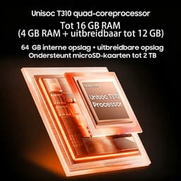 OSCAL FLAT 3C Smartphone - 4G Dual SIM - 16GB RAM - 64GB ROM - 6,56 inch - Android 16 Telefoon - 5000mAh 336Uren - 32MP - GPS - Blauw — thumbnail 2