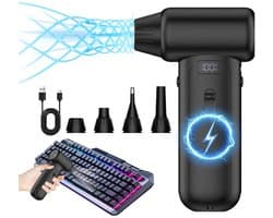 Super Turbo Fan - Perslucht - Compressed Air - Stofreiniger - Luchtblazer - Perslucht - Turbo Fan - 150.000RPM