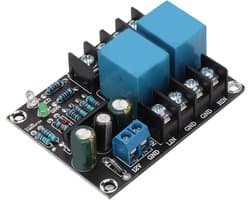 aladdien - Luidsprekerbeschermingsprintplaat - 2-kanaals opstartvertraging - Hoge kracht - Groen - UPC1237-chip - Bescherming voor luidsprekers - Ge..