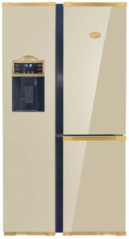 Retro- koelkast- Side-by-side KAISER KS 90300 ElfAD Bio-ivoorkleurige, No Frost 538 L 183 cm — thumbnail 1
