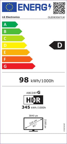LG OLED83G67LW.AEU OLED Evo Max Smart televisie met 250,- euro cashback via LG — thumbnail 2