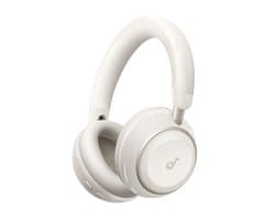 soundcore Space 2 by Anker, Active Noise Cancelling Koptelefoon, Comfortabele Pasvorm, 50H Speeltijd, LDAC Hi-Res Draadloze Audio, Dual Connection, Helderre Gesprekken, Bluetooth 6.1, Nap Mode, Draagdetectie