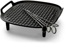 Philips Grill Set Airfryer Accessoire - HD9926/00 - Geschikt voor Philips - Grillplaat met 4 spiesen — thumbnail 20