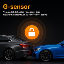 Dashcam Auto 1080P Dual Camera – Voor & Binnen – IR Nachtzicht – Loop Recording – Groothoek – 8,03 cm IPS Scherm – Auto DVR Camera — thumbnail 2