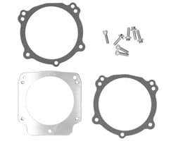 Gasklephuis van aluminiumlegering Geschikt voor, heavy-duty dubbele pakking, 7-schroefs gasklephuis Geschikt voor, met 3.6-inch gasklephuis doorvoergat.
