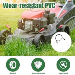 130cm 946-04661A Bedieningskabel voor 21 Inch Zelfrijdende Gasmaaier Geschikt met Troy Bilt TB110 TB230 Craftsman MTD Yard Machine, 746-04661A Gaskabel voor Grasmaaier vervanging — thumbnail 5