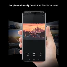 Dailygoods - Dailygoody - Auto Dash Camera - 1080P - WIFI App Controle - Groothoeklens - Nachtzicht - 24 uur parkeerbewaking - Geschikt voor elke auto - Compa — thumbnail 5