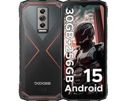 DOOGEE Blade10 Pro 4G - Robuuste Smartphone - 30GB RAM + 256GB ROM (2TB/TF) - IP68/IP69K - 6,56 inch HD+ 90Hz - 5150mAh - 50MP - UNISOC T7200 - Android 15 - NFC - OTG - GPS