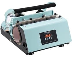 Flolife - Tumbler Warmtepers 11-30 oz – Mokpers & Tumblerpers 1 Station – Sublimatie Machine voor Bekers en Mokken – 19,6 lbs