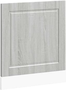 Vaatwasserpaneel - Keukenfront - Keukenrenovatie - Duurzaam houtvezel - 60x1.5x67 cm - Sonoma eiken — thumbnail 1