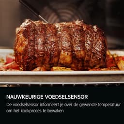 AEG NKK8N621B Compacte Combi Oven met Magnetron 45 cm – TFT Touchscreen – Kerntemperatuursensor – WiFi – Zwart — thumbnail 11
