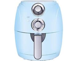 Kleine Airfryer - Hetelucht Friteuse - Gezond Frituren - Ruimtebesparend Design - 25 Liter - Blauw