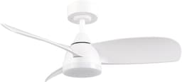 Fantiluxe - Ingrid - Plafondventilator met verlichting - Wit - Ø90cm - Afstandsbediening - Met lamp - Plafond ventilator - Slaapkamer — thumbnail 5