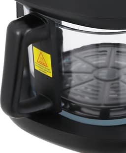 Heteluchtfriteuse, 3,3 l, 1350 W, airfryer met kijkvenster, 8 programma's, friteuse zonder olie, automatische uitschakelfunctie, gemakkelijk te reinigen, touchscreen, grillen, bakken, braden enz — thumbnail 4