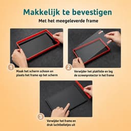 George Napoli Screenprotector Geschikt voor Nintendo Switch 2 - Beschermglas - Glasplaatje - Met Installatietray - Tempered Glass - 3-Pack — thumbnail 5