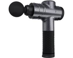 Massagepistool, diepweefselmassageapparaat met 6 massagekoppen voor pijnverlichting, draagbaar elektrisch handmassageapparaat voor sporters.