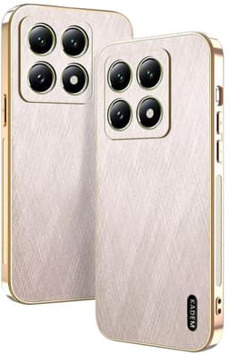 Dailygoods- Beschermhoes Ultradun - Siliconen/Leer - Schokbestendig - Elegant/Luxe - Compatibel met Oppo Reno15 Pro 5G - 1ste Klasse Kwaliteit - Telefoonhoes — thumbnail 1