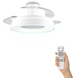 Fantiluxe - Karin - Plafondventilator met verlichting - Wit - Ø106cm - Afstandsbediening - Met lamp - Plafond ventilator - Slaapkamer — thumbnail 1