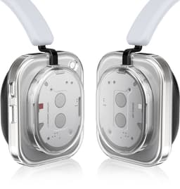 kwmobile koptelefoon hoes van TPU - geschikt voor Nothing Headphone (1) - 2x hoes voor hoofdtelefoon in transparant — thumbnail 5