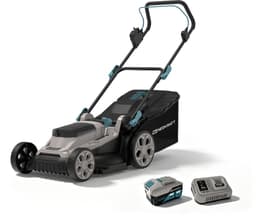 Neokraft - 40V Accu grasmaaier - 42cm maaibreedte - 6 instelbare maaihoogtes - Incl 50L opvangzak - Incl. 40V 4,0Ah accu & lader - Grasmachine — thumbnail 1