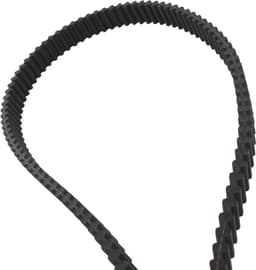 Dubbele tandriem - Vervangende riem - Grasmaaier onderhoud - 1800 mm lengte - 25 mm breed - Zwart — thumbnail 1