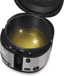 Friteuse - Keukenapparaat - Lekkere Snacks - Ruim 2 Liter - 3600 Watt - Zilverkleurig — thumbnail 4