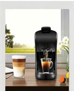 HiBREW H1A - Espressomachine - 4 in 1 - Multifunctioneel voor warm en koud - Kapsulekoffiezetapparaat - Voor Nespresso, Dolce Gusto, ESE & gemalen koffie - Zwart — thumbnail 5