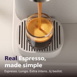 Philips Baristina - BAR307/20 - Semi-Automatische Espressomachine - Pistonmachine - Koffiemachine met Bonen - 2026 Editie - Wit — thumbnail 4