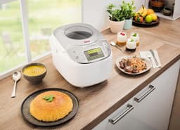 Elektrische Multicooker - Alles Eter - Veelzijdige Maaltijden - 45 Programma's - 5 Liter - Wit — thumbnail 4