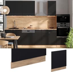 Vaatwasser Frontpaneel 60 cm Zwart Gestreept voor Keuken Inbouw — thumbnail 4