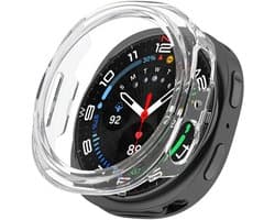 Hard Plastic Bumper Hoesje Transparant Geschikt voor Samsung Galaxy Watch 8 40MM — afbeelding 1