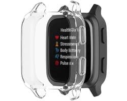 Garmin Venu SQ (2) / Venu SQ Music (2) Hoesje - TPU Bumper Case - Transparant