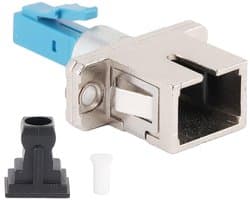 Fiber Optic Adapter Coupler LC Male naar SC Female, Ideaal voor Fiber Optic Projecten en Verbindingen