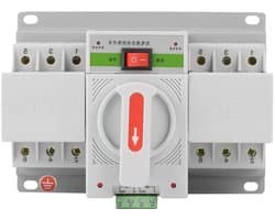 Automatische overdrachtsschakelaar 63A 3-fase 380V met dubbele stroomschakelaar voor betrouwbare energieoverdracht