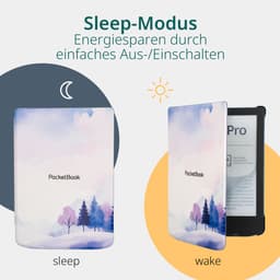 PocketBook Verse Pro Azure e-reader – Inclusief Wintertime Hoesje (shell cover) – Voordeelbundel — thumbnail 3